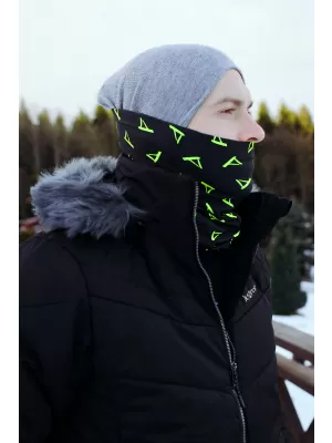 Kravata ALTISPORT VOJ/ALU013NAK01 ČRNA IN RUMENA