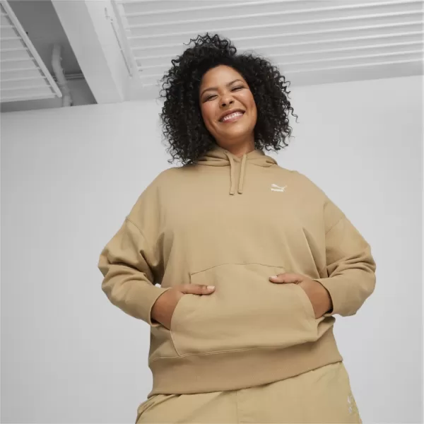  Ženski pulover PUMA BETTER RELAXED HOODIE 624227-83 BEŽ 