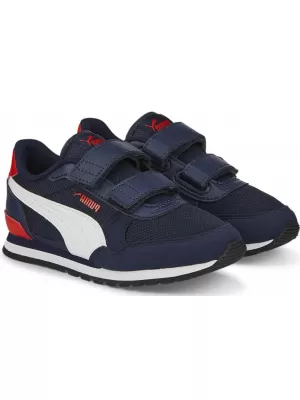 Otroški čevlji PUMA ST RUNNER V3 MESH V PS 385511-09 MODRA