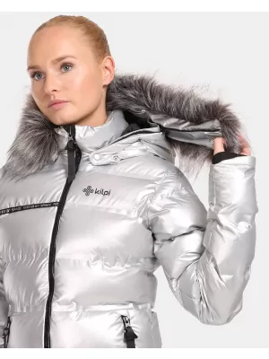 Ženska zimska jakna KILPI LTD SIRIUS-W UL0142KI SREBRO