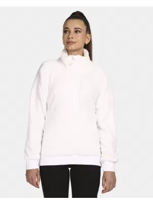 Topel ženski pulover KILPI LIVAE-W UL0214KI BELA