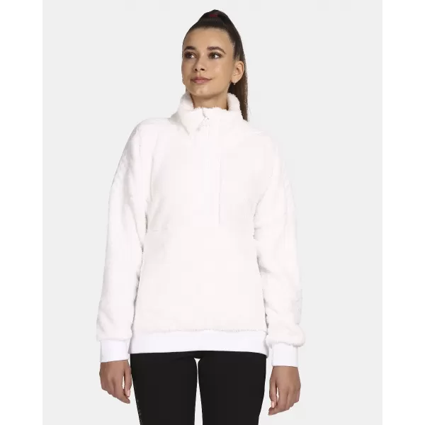  Topel ženski pulover KILPI LIVAE-W UL0214KI BELA 