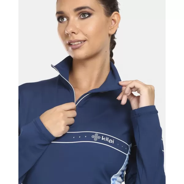  Ženska funkcionalna majica KILPI LEEMA-W UL0508KI TEMNO MODRA 