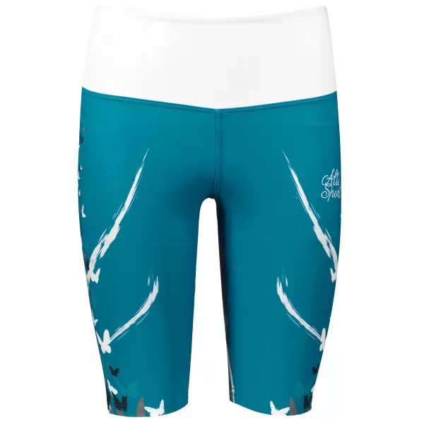  Dámské legíny nad kolena premium ALTISPORT VOJ/ALW022LEG02 PETROLEJOVÁ 