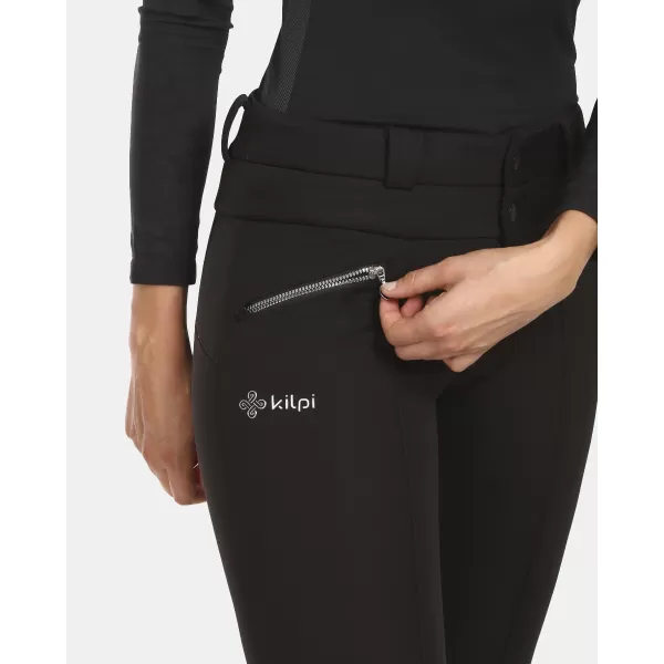  Ženske softshell hlače KILPI MAURA-W UL0411KI ČRNA 