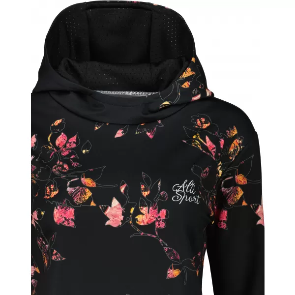 Ženski premium pulover ALTISPORT VOJ/ALW024MI01 ČRNA 