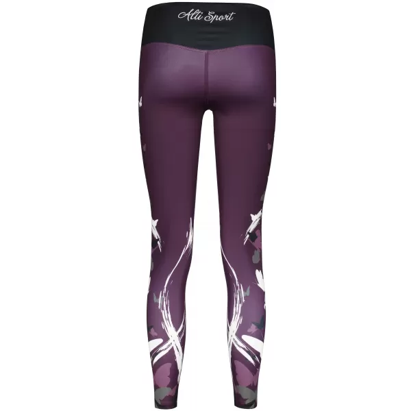 Ženske dolge premium pajkice ALTISPORT VOJ/ALW022LEG01 VIJOLIČNA 