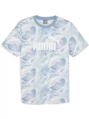 Moška majica s kratkimi rokavi PUMA POWER AOP TEE 678938-20 MODRA