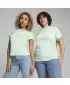 Ženska majica s kratkimi rokavi PUMA ESS LOGO TEE 586775-90 ZELENA