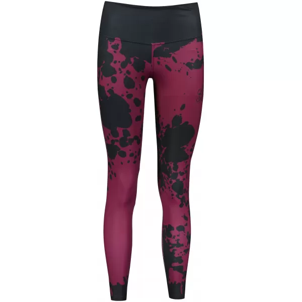 Ženske dolge premium pajkice ALTISPORT VOJ/ALW012LEG01 VIJOLIČNA/ČRNA 