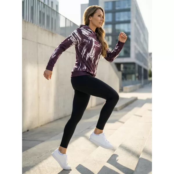  Ženski vrhunski funkcionalni pulover ALTISPORT VOJ/ALW010MI01 VIJOLIČNA 