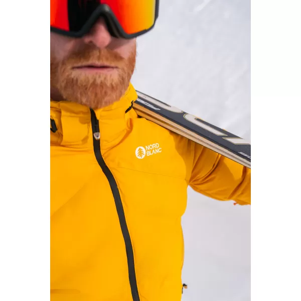  Moška zimska jakna NORDBLANC BRILLIANCY NBWJM7926 JANTAR 