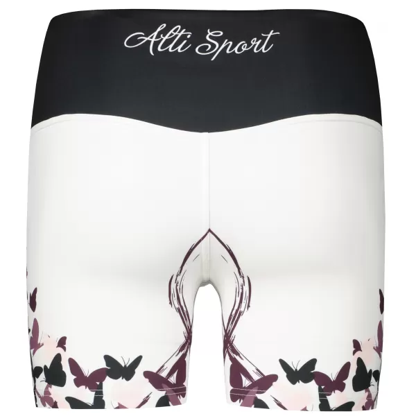  Ženske kratke premium pajkice ALTISPORT VOJ/ALW022LEG03 BELA 