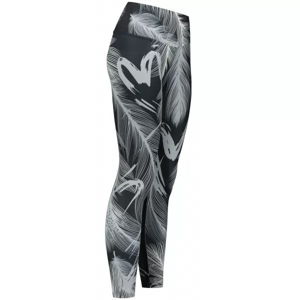  Ženske dolge premium pajkice ALTISPORT VOJ/ALW001LEG01 ČRNA/SIVA 