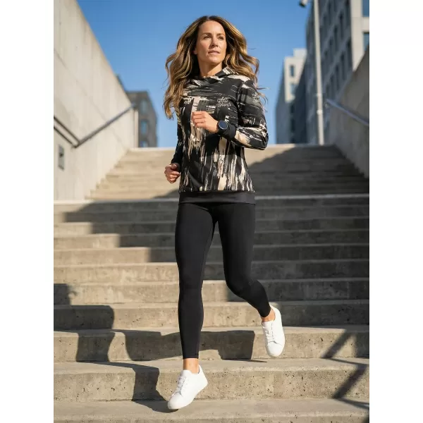  Ženski vrhunski funkcionalni pulover ALTISPORT VOJ/ALW010MI01 ČRNO RJAVA 