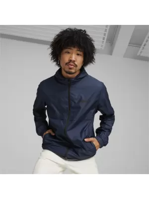 Moška vetrovka PUMA ESS SOLID WINDBREAKER 847484-14 MODRA