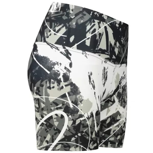  Ženske kratke premium pajkice ALTISPORT VOJ/ALW018LEG03 ČRNO-BELO 