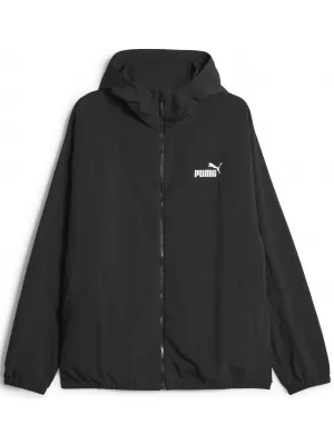 Moška vetrovka PUMA HOODED WINDBREAKER 675387-01 ČRNA