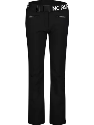 Ženske softshell smučarske hlače NORDBLANC PROFOUND NBWP7940 ČRNA