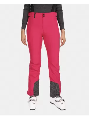 Ženske softshell smučarske hlače KILPI RHEA-W UL0407KI ROZA