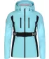 Ženska softshell smučarska jakna NORDBLANC APRES-SKI NBWJL7928 SVETLO MODRA