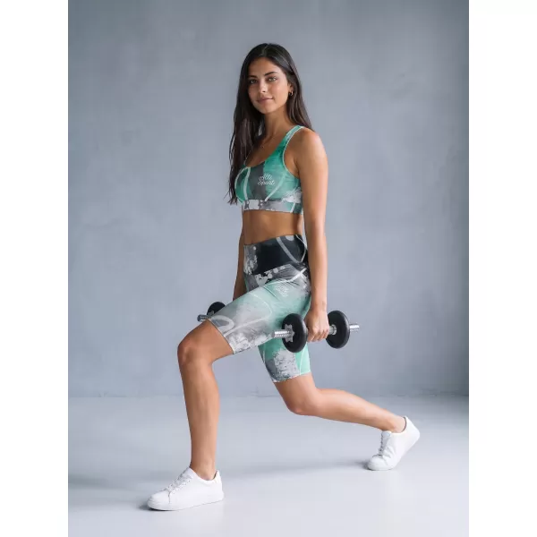  Ženske pajkice nad koleni premium ALTISPORT VOJ/ALW017LEG02 TURKIZNA 