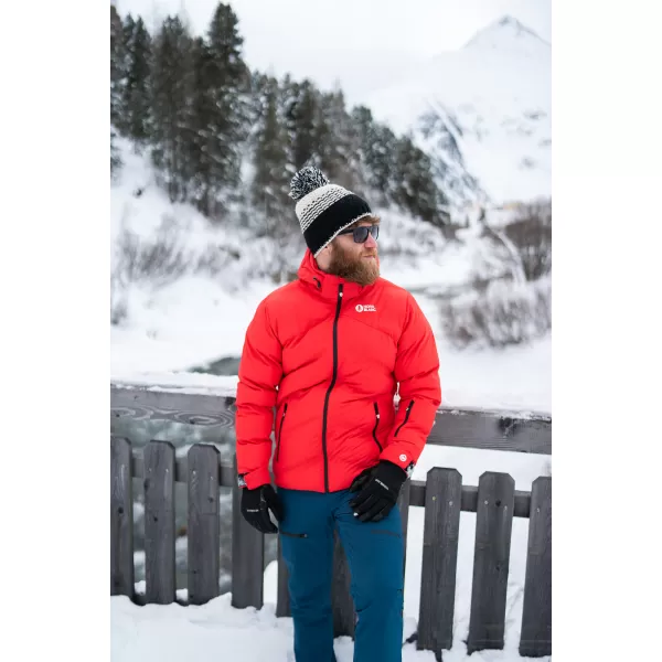  Moška zimska jakna NORDBLANC BRILLIANCY NBWJM7926 RDEČA 