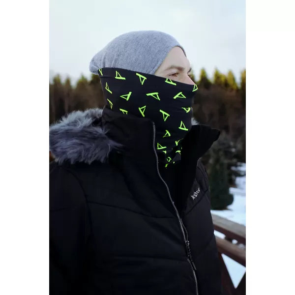  Kravata ALTISPORT VOJ/ALU013NAK01 ČRNA IN RUMENA 