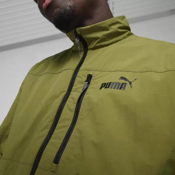  Moška jakna PUMA STYLE WINDBREAKER 623685-33 ZELENA 