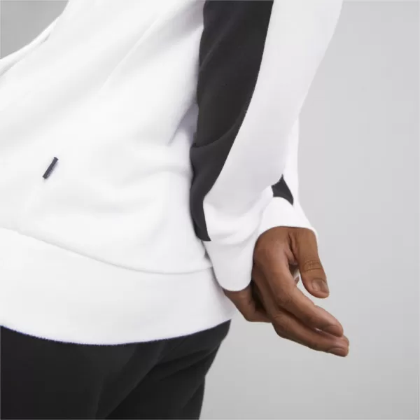  Moški pulover PUMA ESS BLOCK X TAPE HOODIE 675173-01 ČRNA 