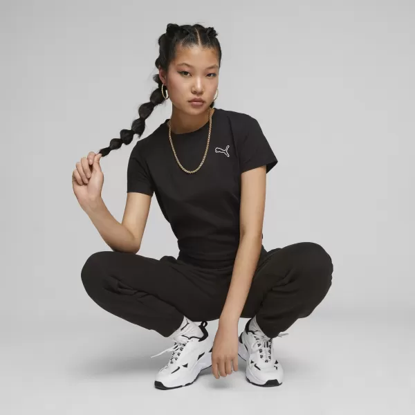  Ženska majica s kratkimi rokavi PUMA BETTER ESSENTIALS TEE 675986-01 ČRNA 