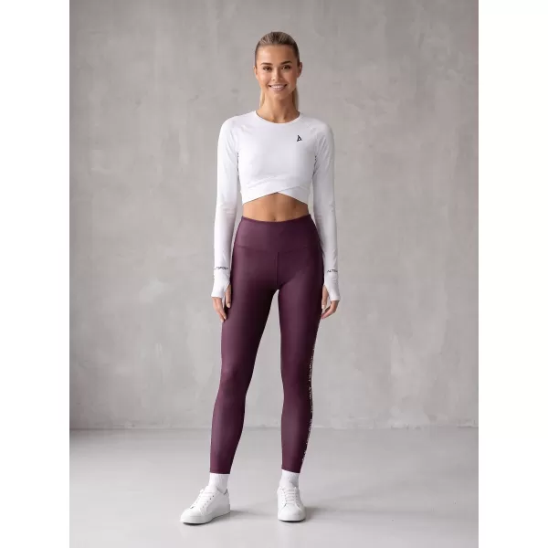  Ženske dolge premium pajkice ALTISPORT VOJ/ALW021LEG01 VIJOLIČNA 