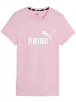 Ženska majica s kratkimi rokavi PUMA ESS LOGO TEE 586775-31 ROZA