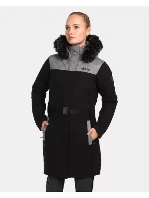 Ženski zimski plašč KILPI KETRINA-W UL0129KI ČRNA