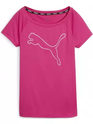 Ženska majica s kratkimi rokavi PUMA TRAIN FAV JERSEY CAT TEE 522420-48 ROZA