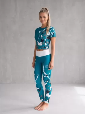 Ženske dolge premium pajkice ALTISPORT VOJ/ALW022LEG01 KEROZIN
