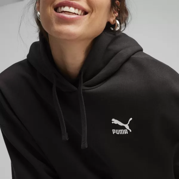  Ženski pulover PUMA BETTER RELAXED HOODIE 624227-01 ČRNA 