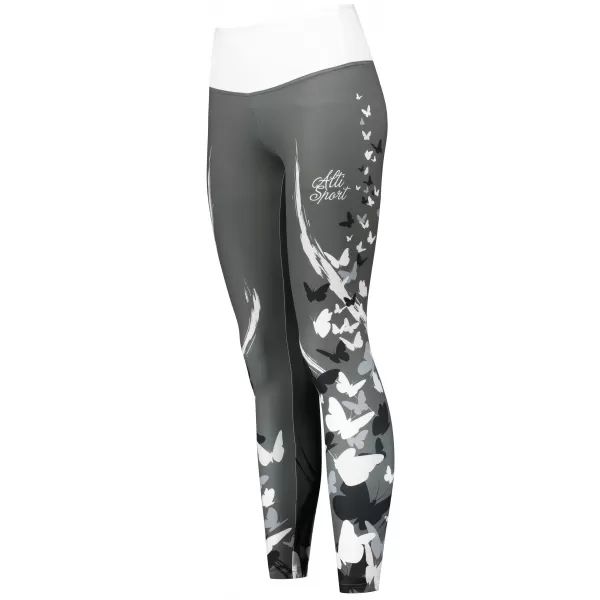  Ženske dolge premium pajkice ALTISPORT VOJ/ALW022LEG01 SIVA 