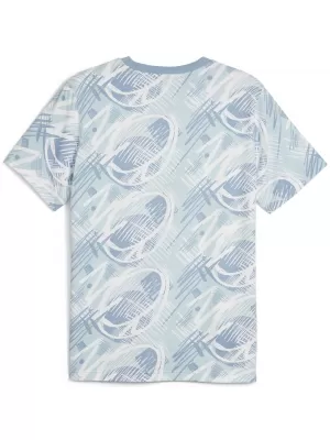 Moška majica s kratkimi rokavi PUMA POWER AOP TEE 678938-20 MODRA