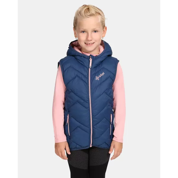  Dekliški telovnik KILPI TOMM-JG UJ0116KI TEMNO MODRA 
