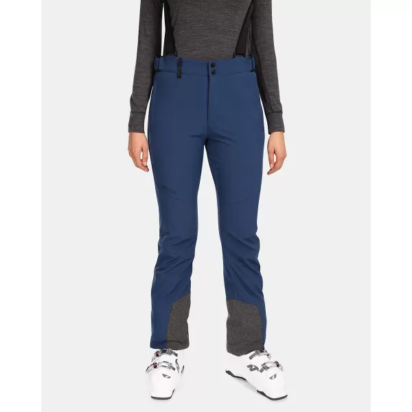  Ženske softshell smučarske hlače KILPI RHEA-W UL0407KI TEMNO MODRA 