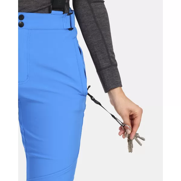  Ženske softshell smučarske hlače KILPI RHEA-W UL0407KI MODRA 