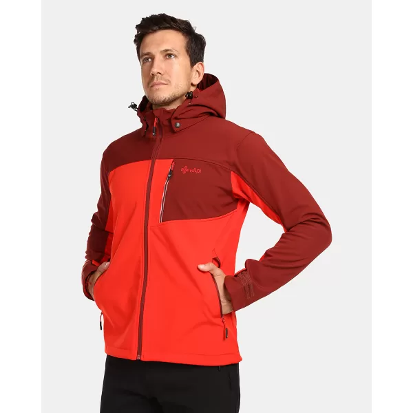  Moška softshell jakna KILPI RAVIO-M UM0126KI RDEČA 