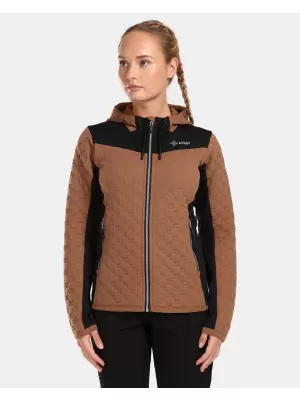 Ženski pulover KILPI NEVIA-W UL0213KI RJAVA