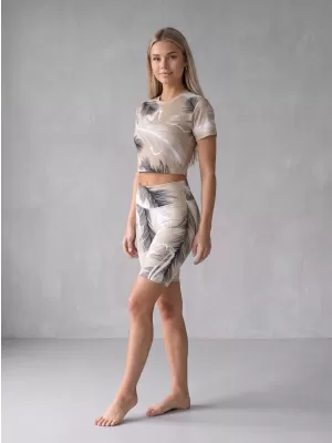 Ženske pajkice nad koleni premium ALTISPORT VOJ/ALW001LEG02 RJAVA