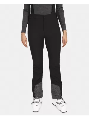 Ženske softshell smučarske hlače KILPI RHEA-W UL0407KI ČRNA