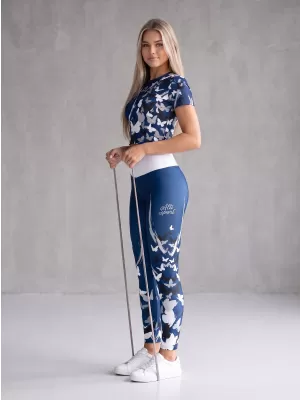 Ženske dolge premium pajkice ALTISPORT VOJ/ALW022LEG01 NAVADE