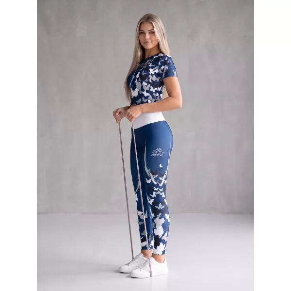  Ženske dolge premium pajkice ALTISPORT VOJ/ALW022LEG01 NAVADE 