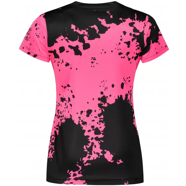  Ženska premium funkcionalna majica ALTISPORT VOJ/ALW012TR01 ČRNA/FLUO ROZA 