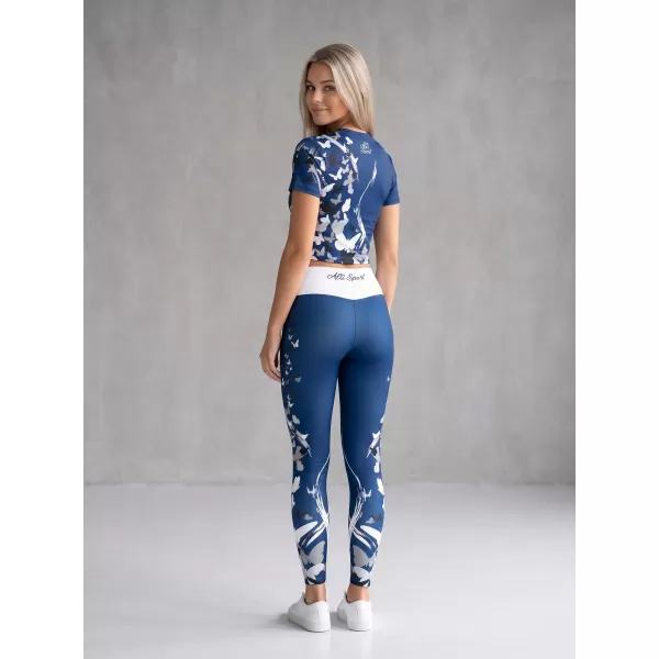  Ženske dolge premium pajkice ALTISPORT VOJ/ALW022LEG01 NAVADE 